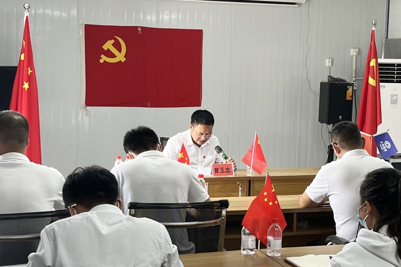 第二水利水电公司：二十大代表进一线 深入解读兴起学习热潮