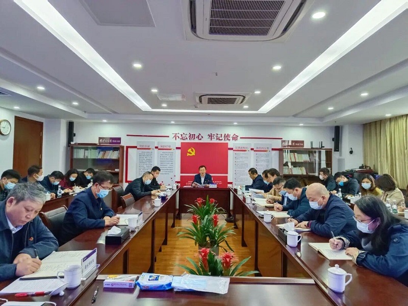 刘金荣为分管部门及联系单位宣讲党的二十大精神 